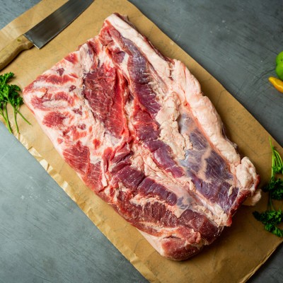 Свинина ребрышки мясные 900 г - купить в Метевбаше