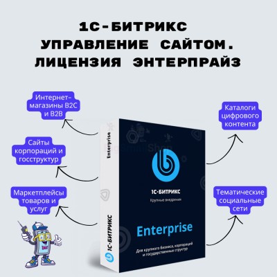 1С-Битрикс: Управление сайтом. Лицензия Энтерпрайз - купить в Метевбаше